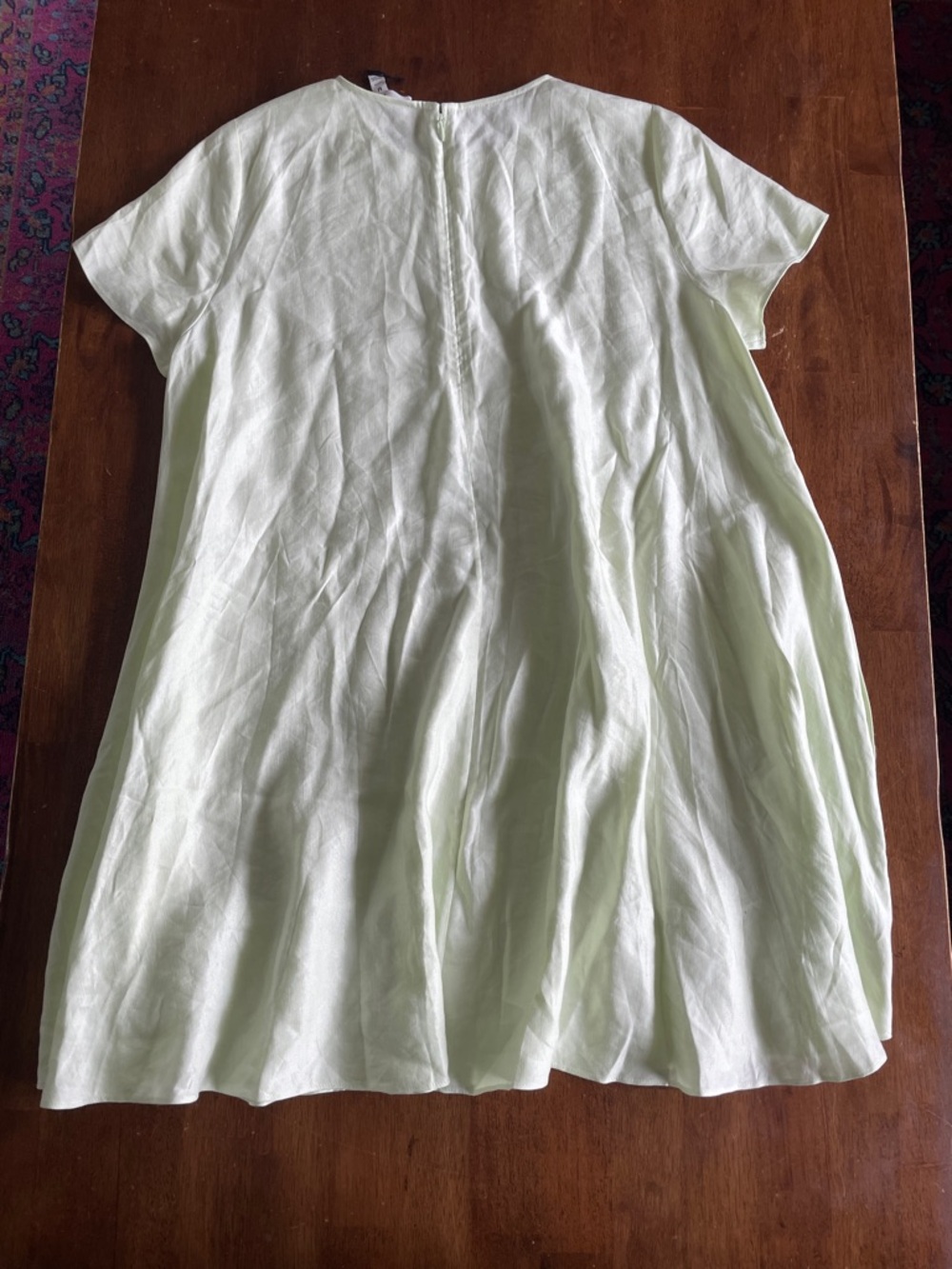 NWT Banana Republic Aurelia Dress - Pale Green - Medium Petite - Picture 9 of 11